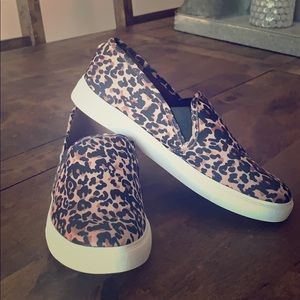 Steve Madden Leopard Print Slip Ons